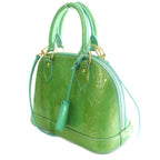 Louis Vuitton Vernis Alma Monogram PM Satchel 2-Way Hand Shoulder Logo Embossed — view 2
