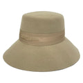 Dior Hat 56 D-bobby Wide Brim Beige Rabbit