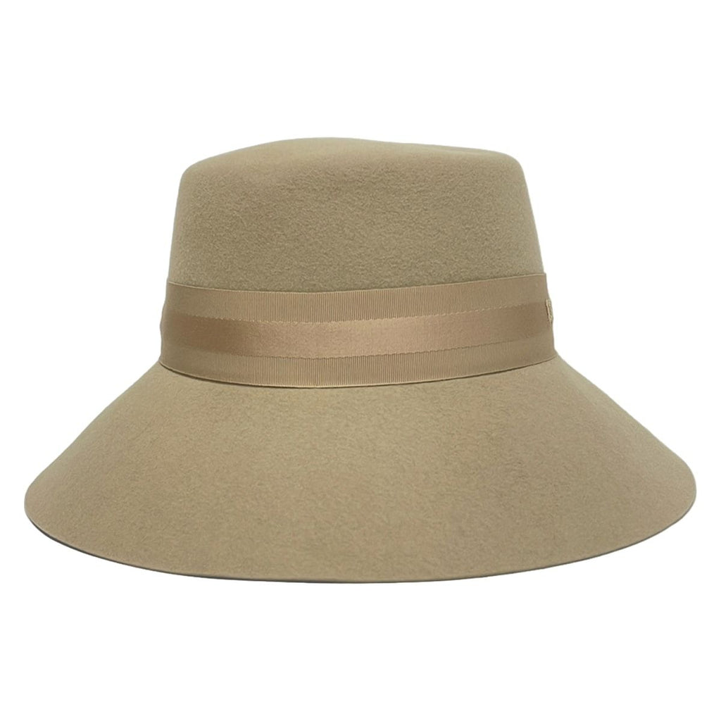 Dior Hat 56 D-bobby Wide Brim Beige Rabbit — view 2