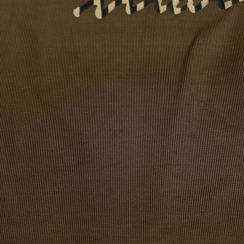 Fendi Short Sleeve Top 44 Dark Brown Black Crew — view 5