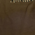 Fendi Short Sleeve Top 44 Dark Brown Black Crew — view 5