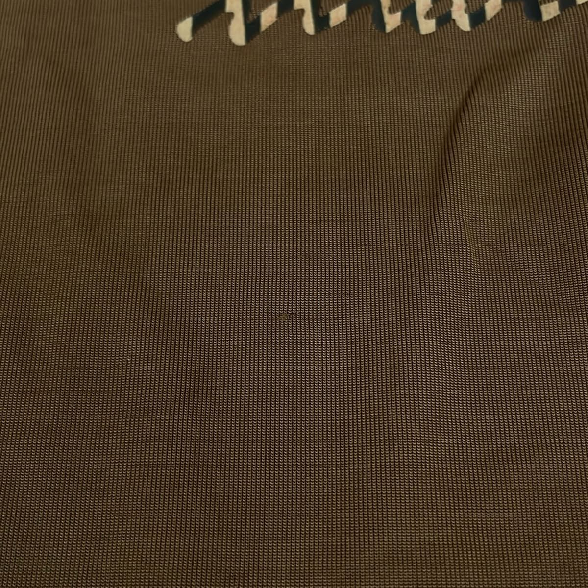 Fendi Short Sleeve Top 44 Dark Brown Black Crew — view 5