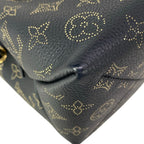 Louis Vuitton Handbag Mahina Picobella Noir Gold Chain Handle Leather Cowhide — view 8