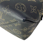 Louis Vuitton Handbag Mahina Picobella Noir Gold Chain Handle Leather Cowhide — view 9
