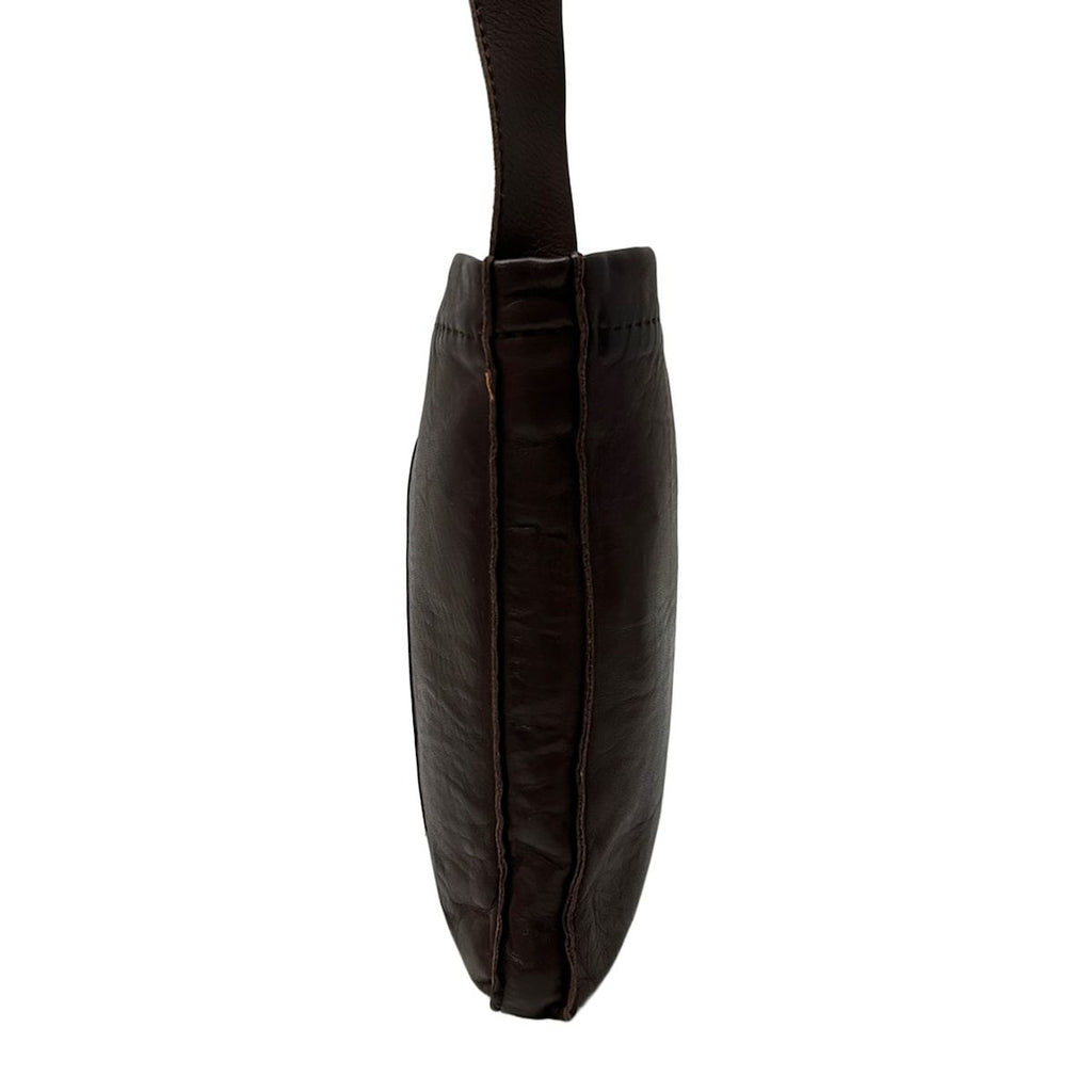 Hermes Shoulder Bag Tudo Dark Brown — view 2