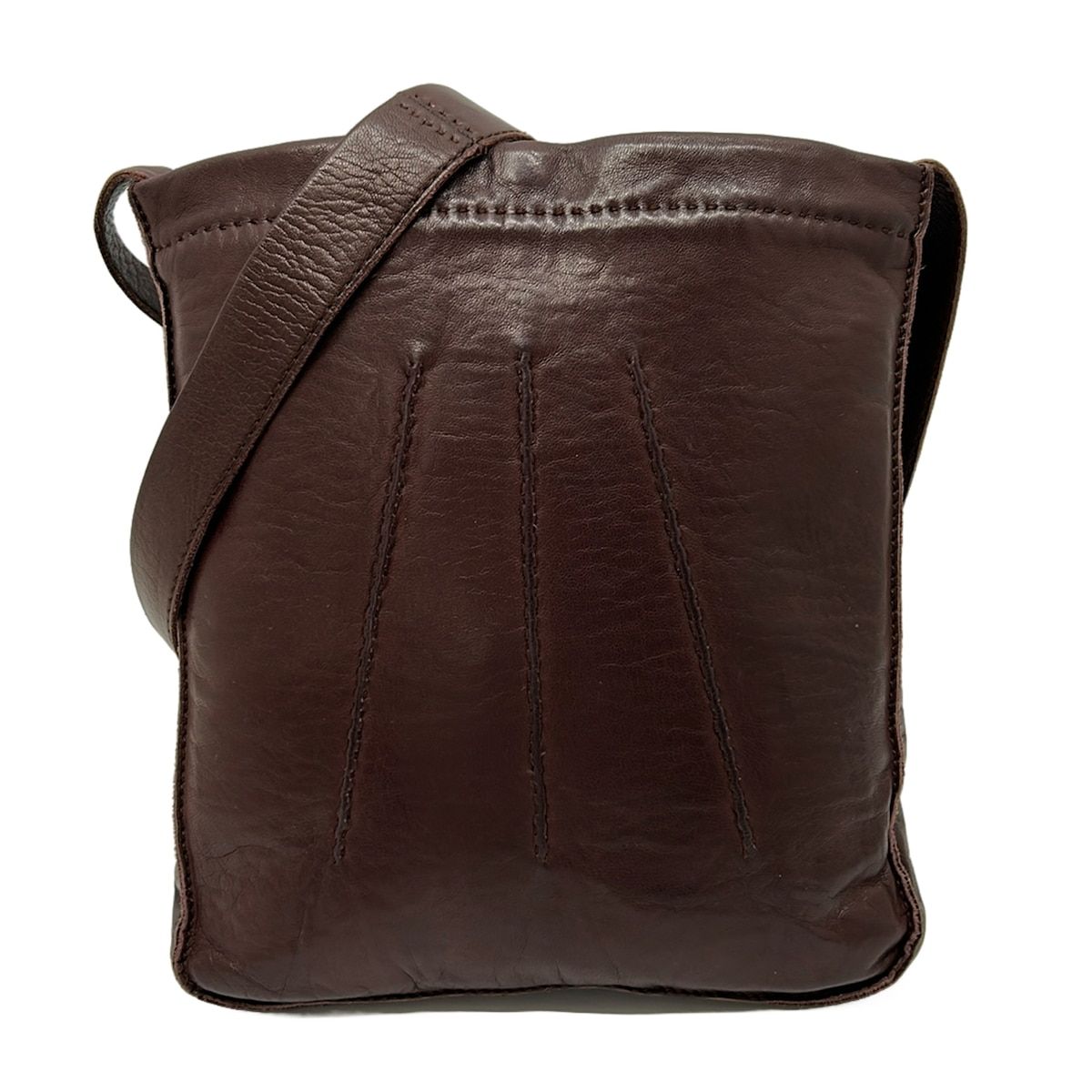 Hermes Shoulder Bag Tudo Dark Brown