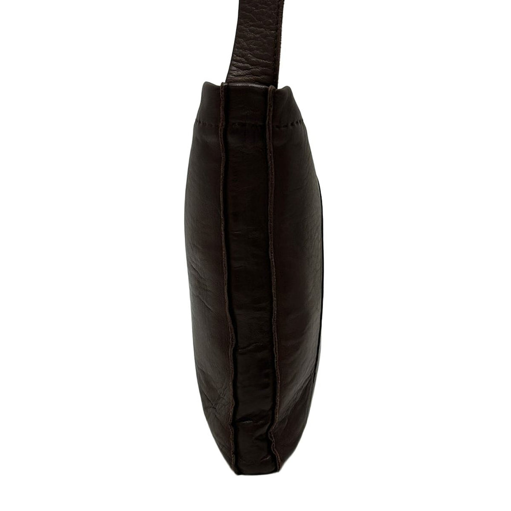 Hermes Shoulder Bag Tudo Dark Brown — view 4