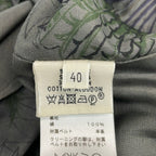 Hermes Dress 40 M Dark Gray Dark Green Brown — view 5
