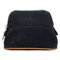 Hermes Pouch Black Brown Leather