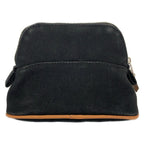 Hermes Pouch Black Brown Leather — view 2