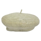 Dior Hat 57 Ivory Beret Lace Cotton — view 3