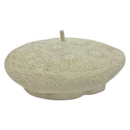 Dior Hat 57 Ivory Beret Lace Cotton — view 2