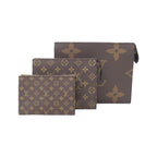 Louis Vuitton Monogram Reverse Trio Poche Toilette Pouch