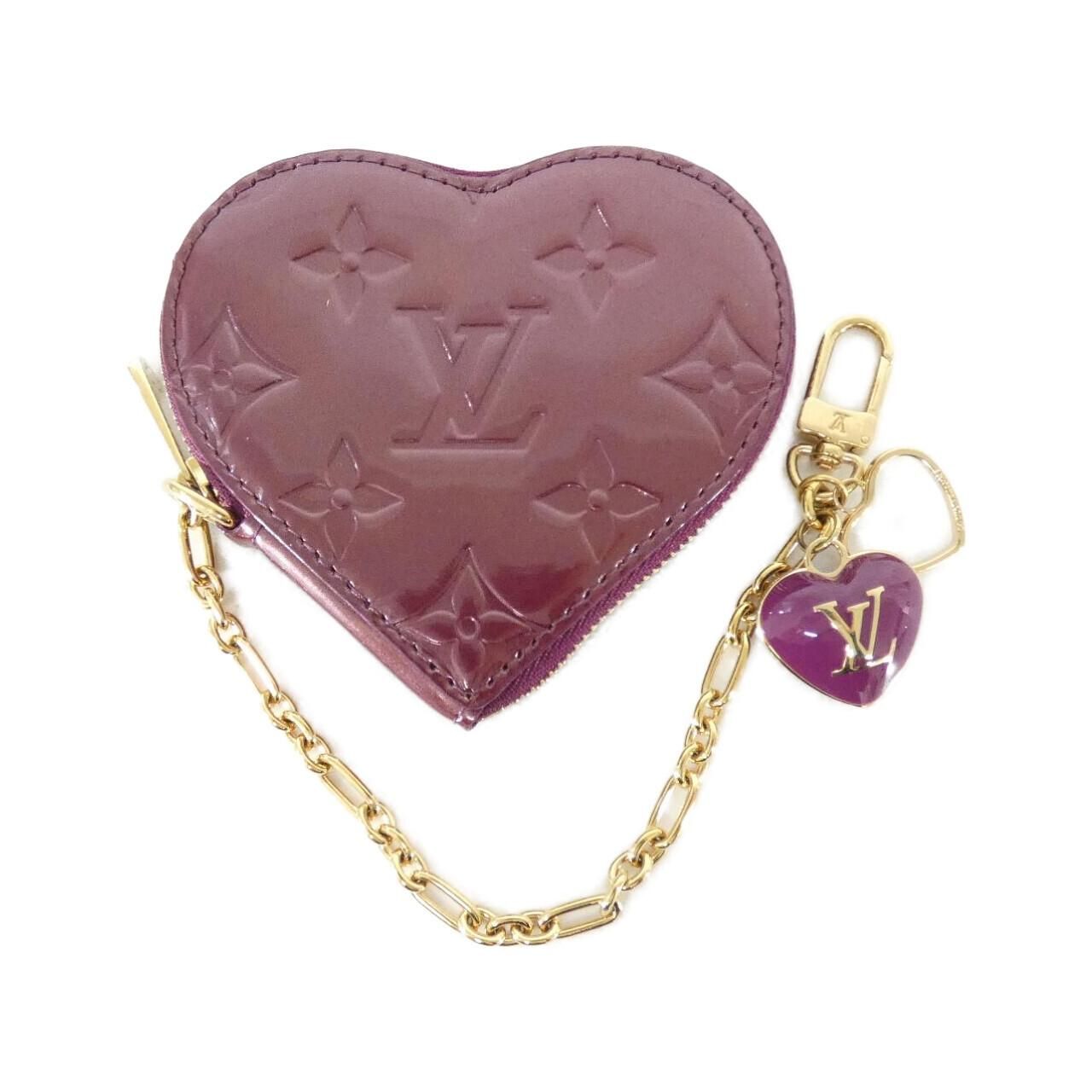 Louis Vuitton Vernis Porte Monet Coeur Coin Case