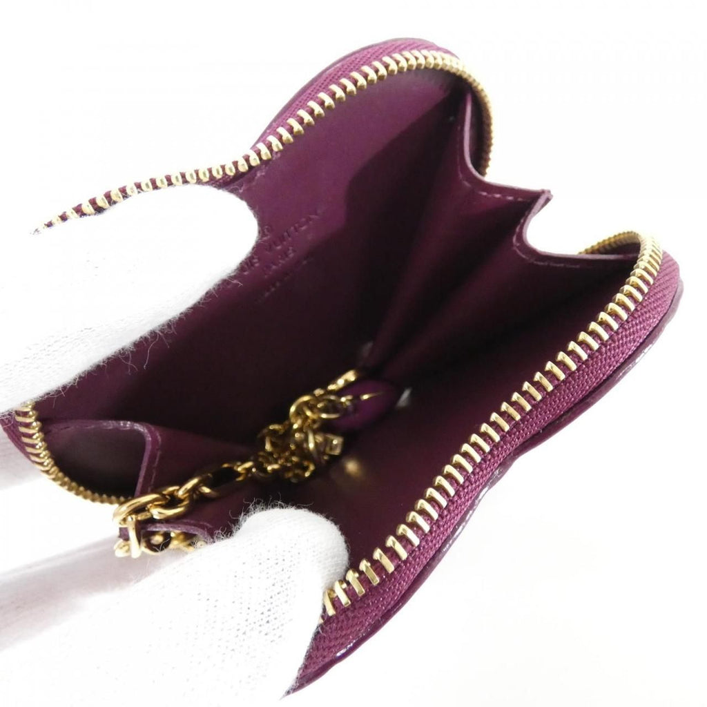 Louis Vuitton Vernis Porte Monet Coeur Coin Case — view 5