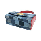 Louis Vuitton Denim Monogram Twist MM Shoulder — view 3