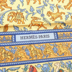 Hermes Chasse en Inde Carre Scarf — view 3