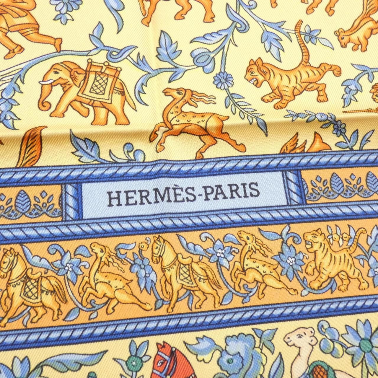 Hermes Chasse en Inde Carre Scarf — view 3