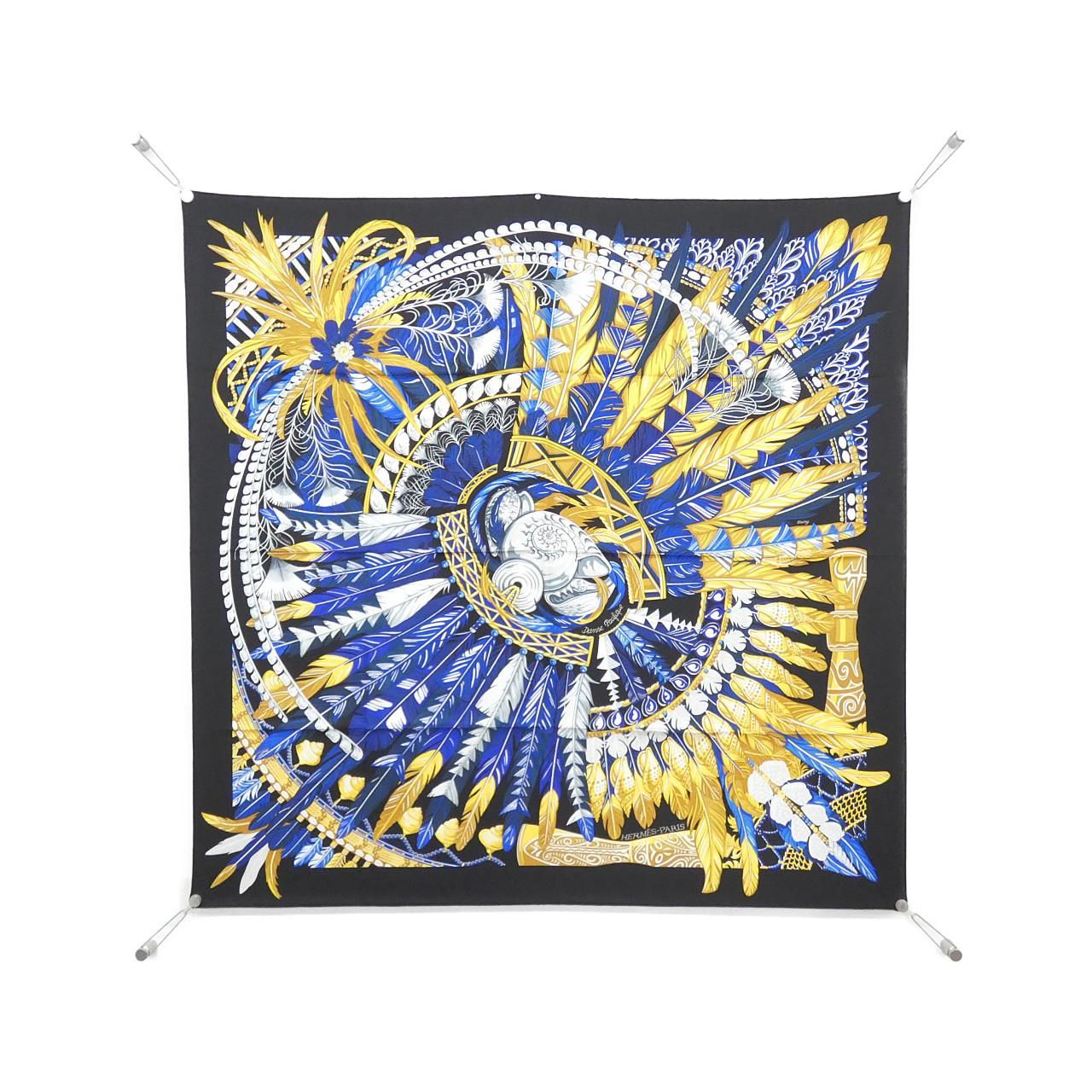 Hermes Danse Pacifique Carre Scarf