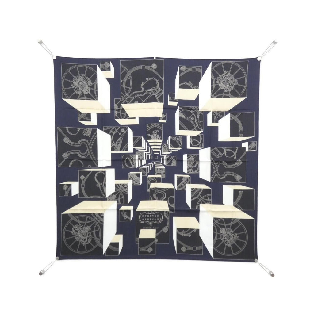 Hermes Springs Carre Scarf