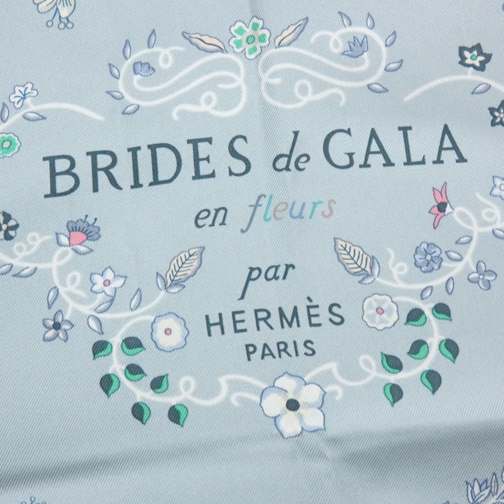 Hermes Brides de Gala en Fleurs Carre Scarf — view 2