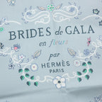 Hermes Brides de Gala en Fleurs Carre Scarf — view 2