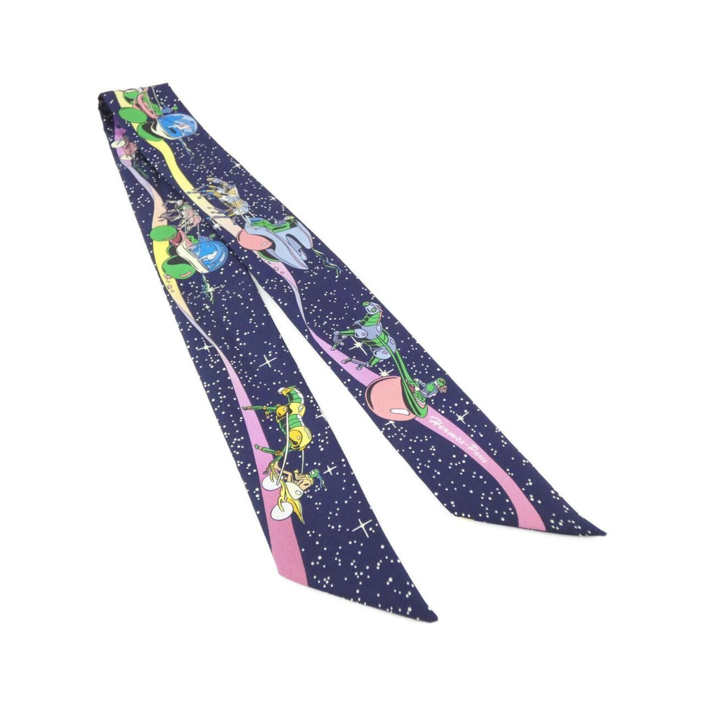 Hermes Space Derby Twilly Scarf