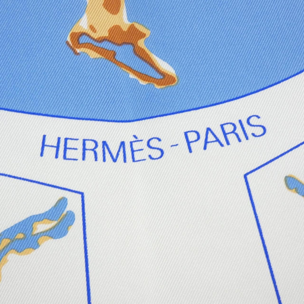 Hermes Viu les Champions Carre Scarf — view 2