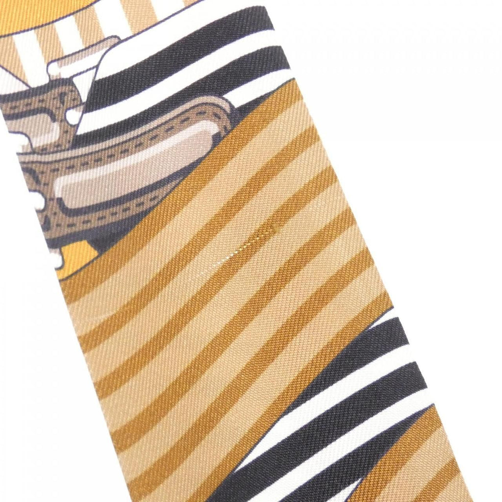 Hermes Sangles Scarf Brown — view 3