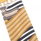 Hermes Sangles Scarf Brown — view 3