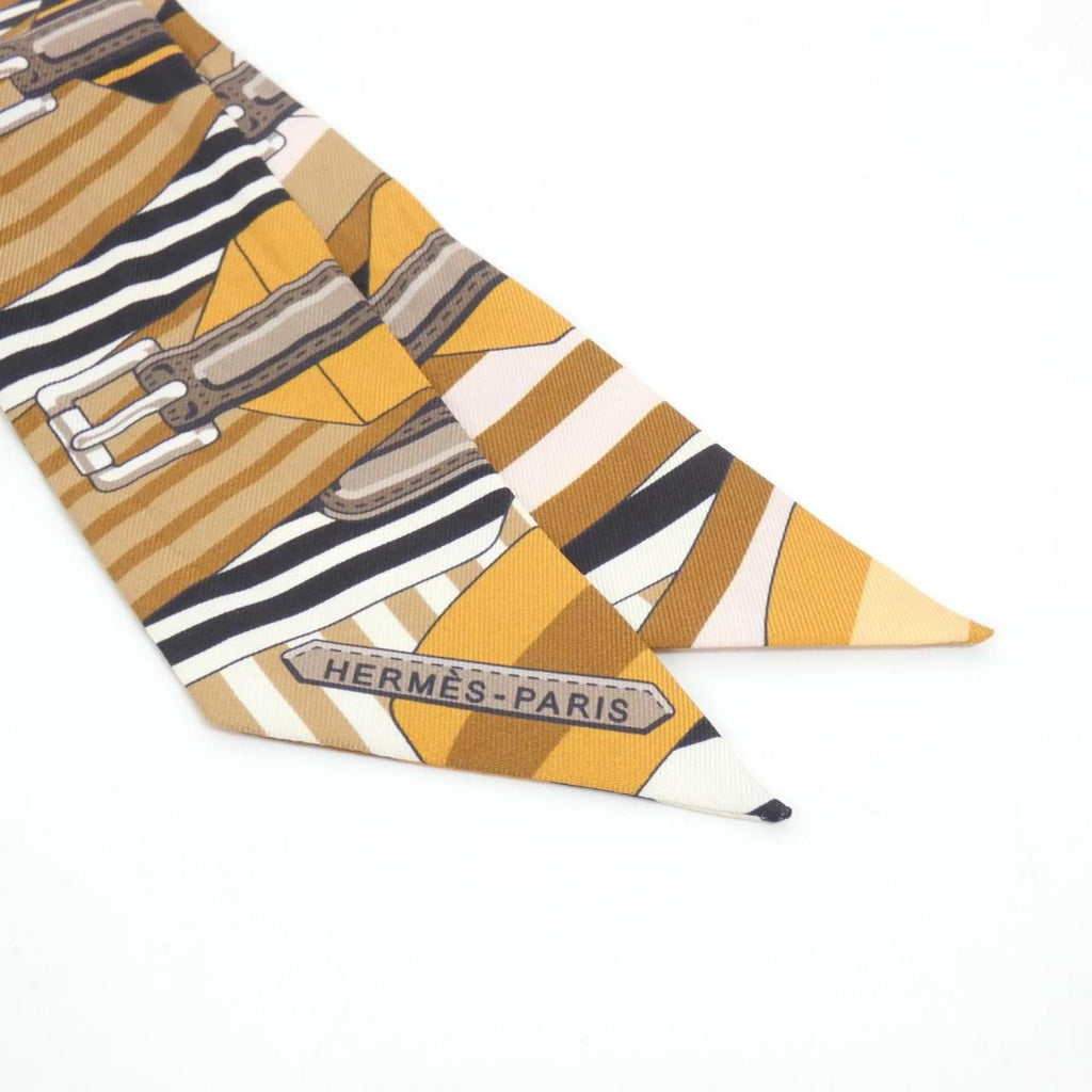Hermes Sangles Scarf Brown — view 2