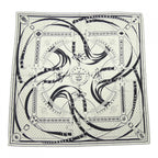 Hermes la Rpromenade du Matin Carre Double Face 140 Shawl Scarf