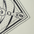 Hermes la Rpromenade du Matin Carre Double Face 140 Shawl Scarf — view 2