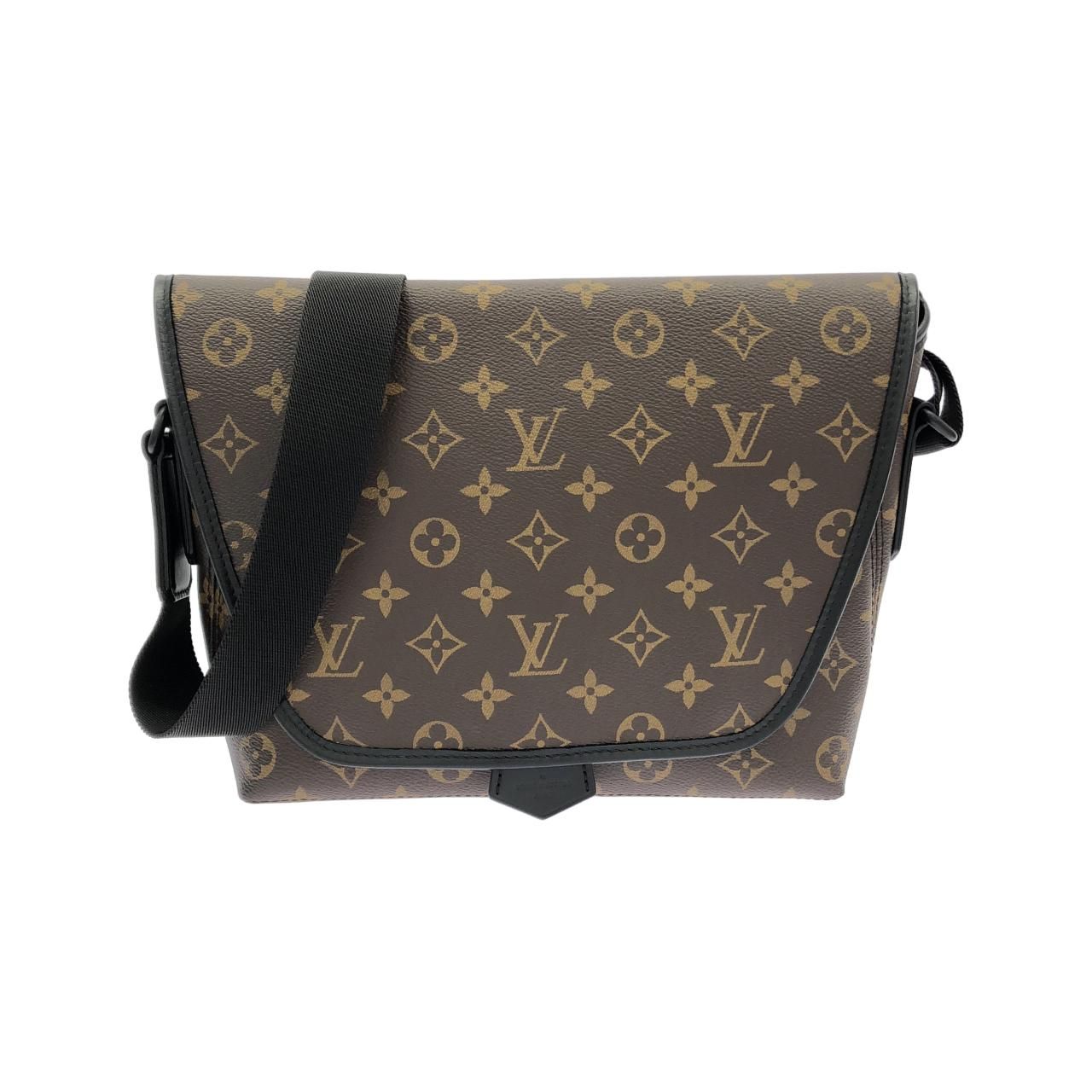 Louis Vuitton Monogram Macassar Magnetic Messenger Shoulder