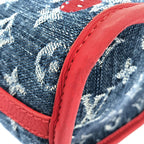 Louis Vuitton Monogram Cherry Denim Neverfull Inside Out BB — view 3