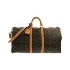 Louis Vuitton Monogram Keepall Bandouliere 55 Boston
