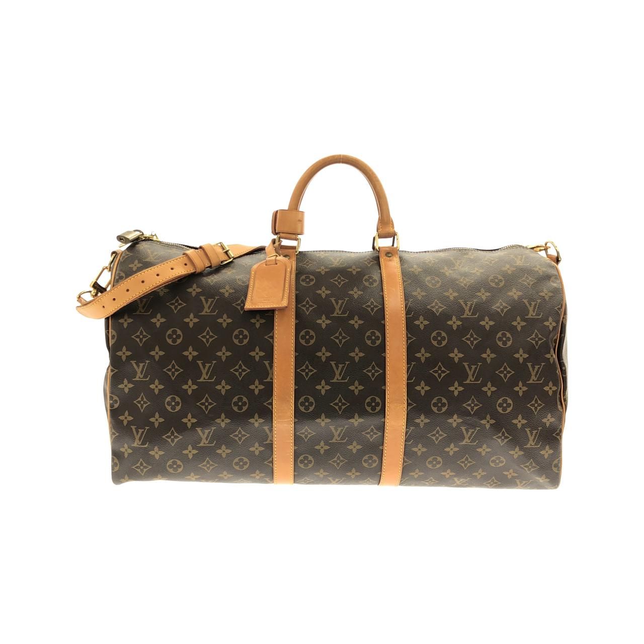 Louis Vuitton Monogram Keepall Bandouliere 55 Boston