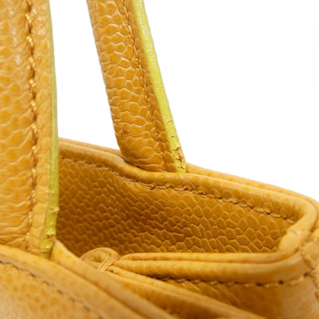 Chanel Vintage Bag Handbag Orange — view 6