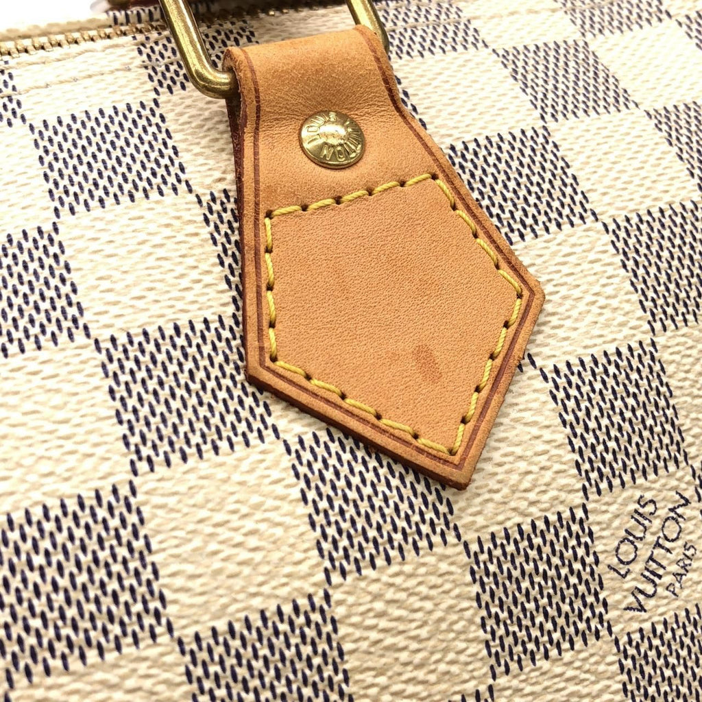 Louis Vuitton Damier Azur Speedy 30 Boston — view 7