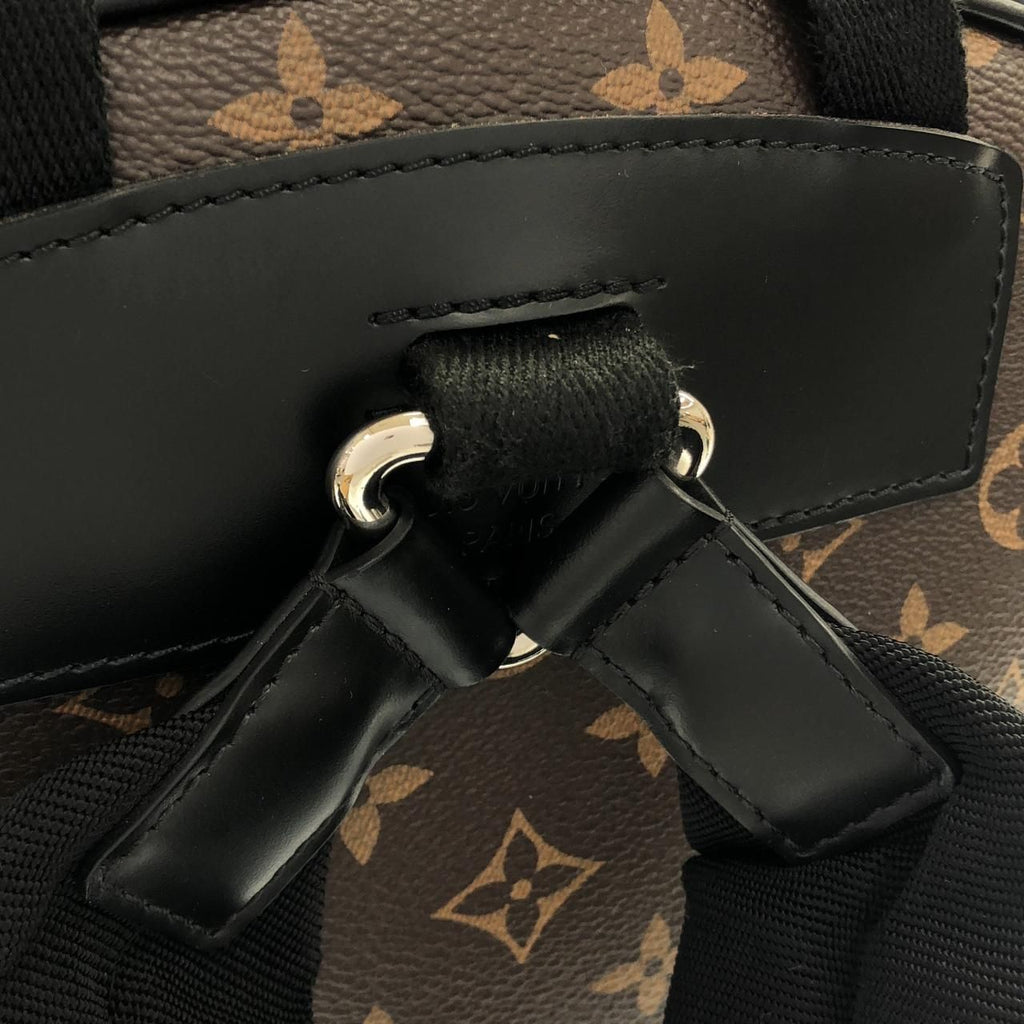 Louis Vuitton Monogram Macassar Josh Backpack — view 8