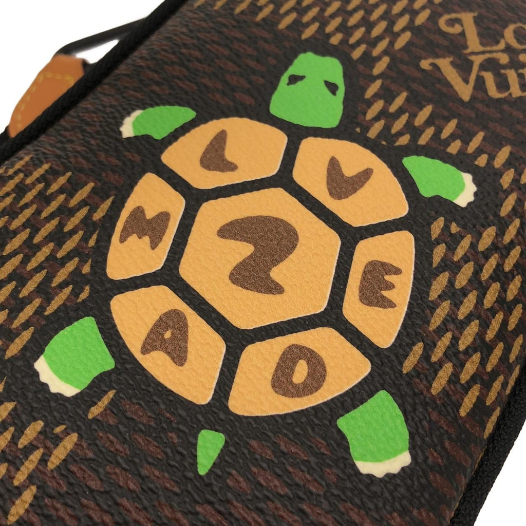 Louis Vuitton Damier Giant Double Phone Pouch Shoulder — view 5
