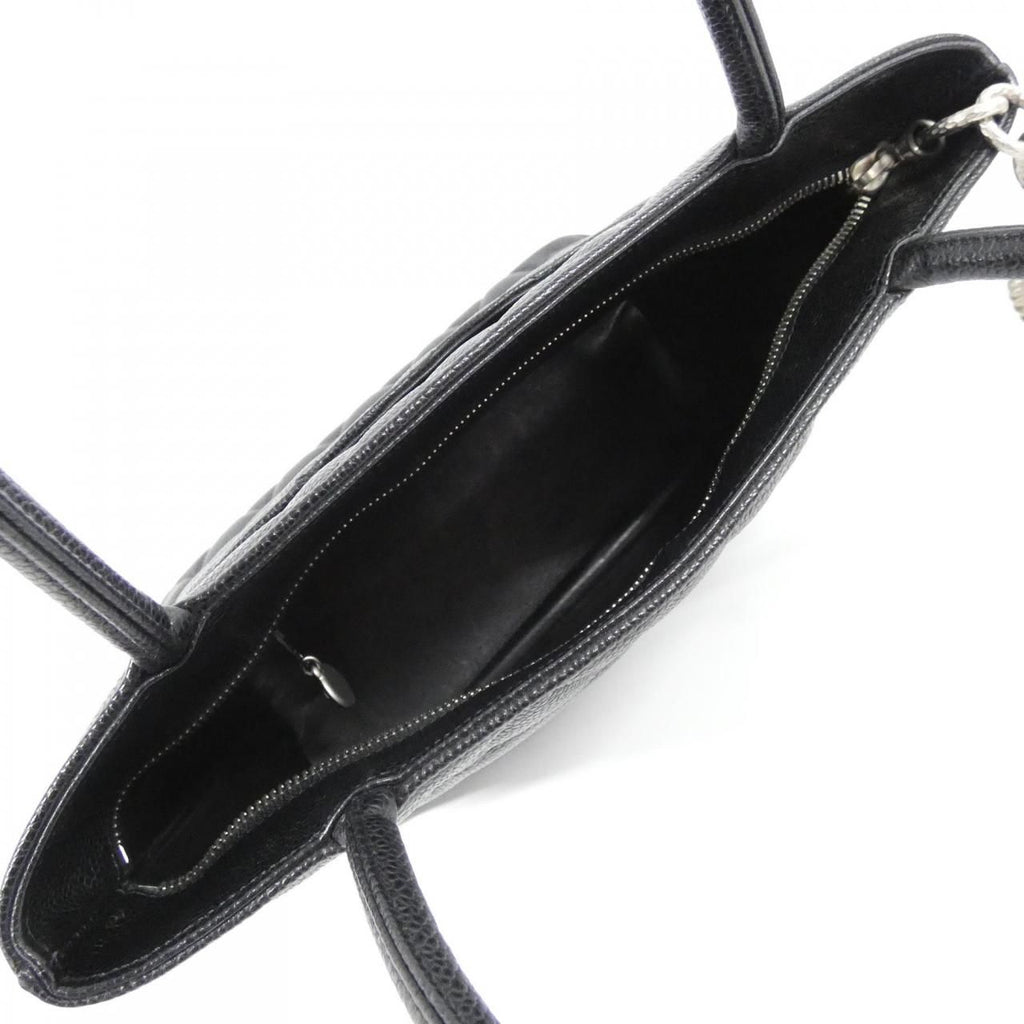 Chanel Vintage Bag Handbag Black — view 8