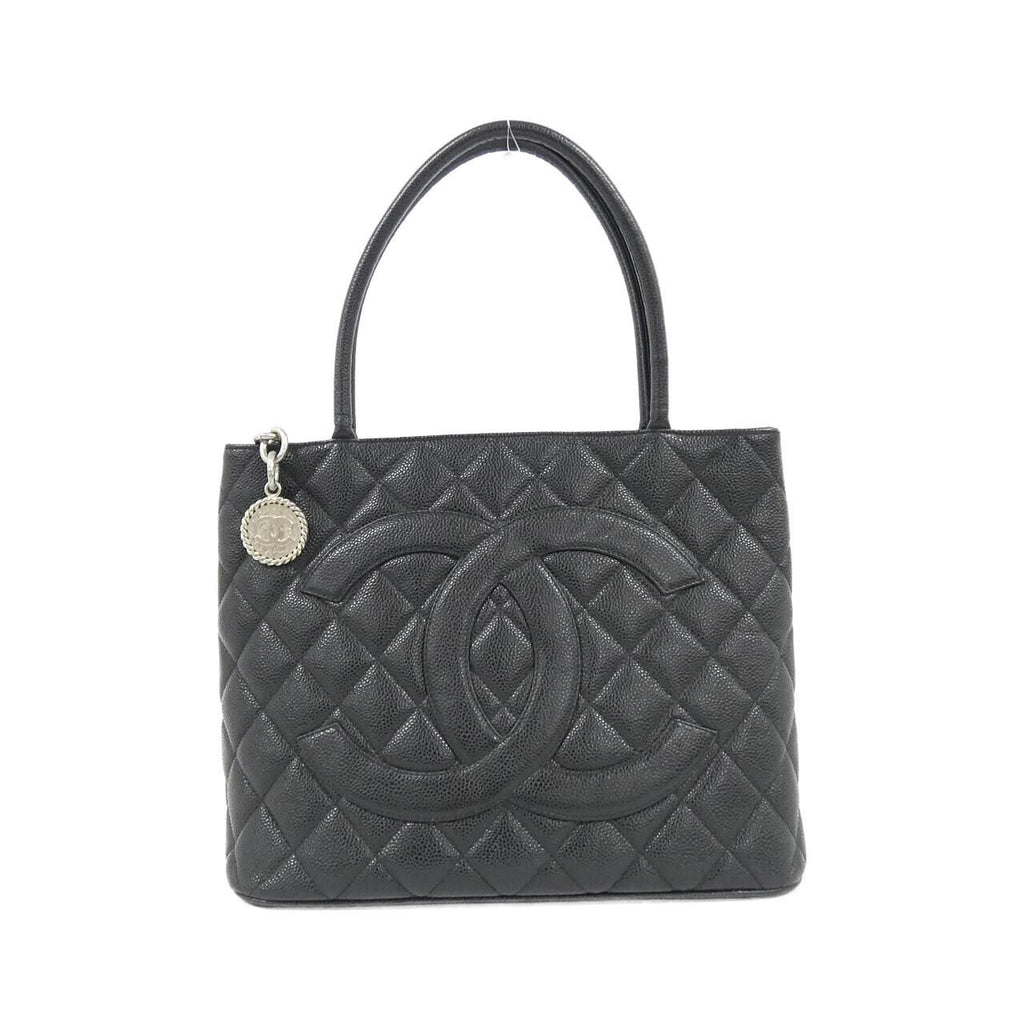 Chanel Vintage Bag Handbag Black