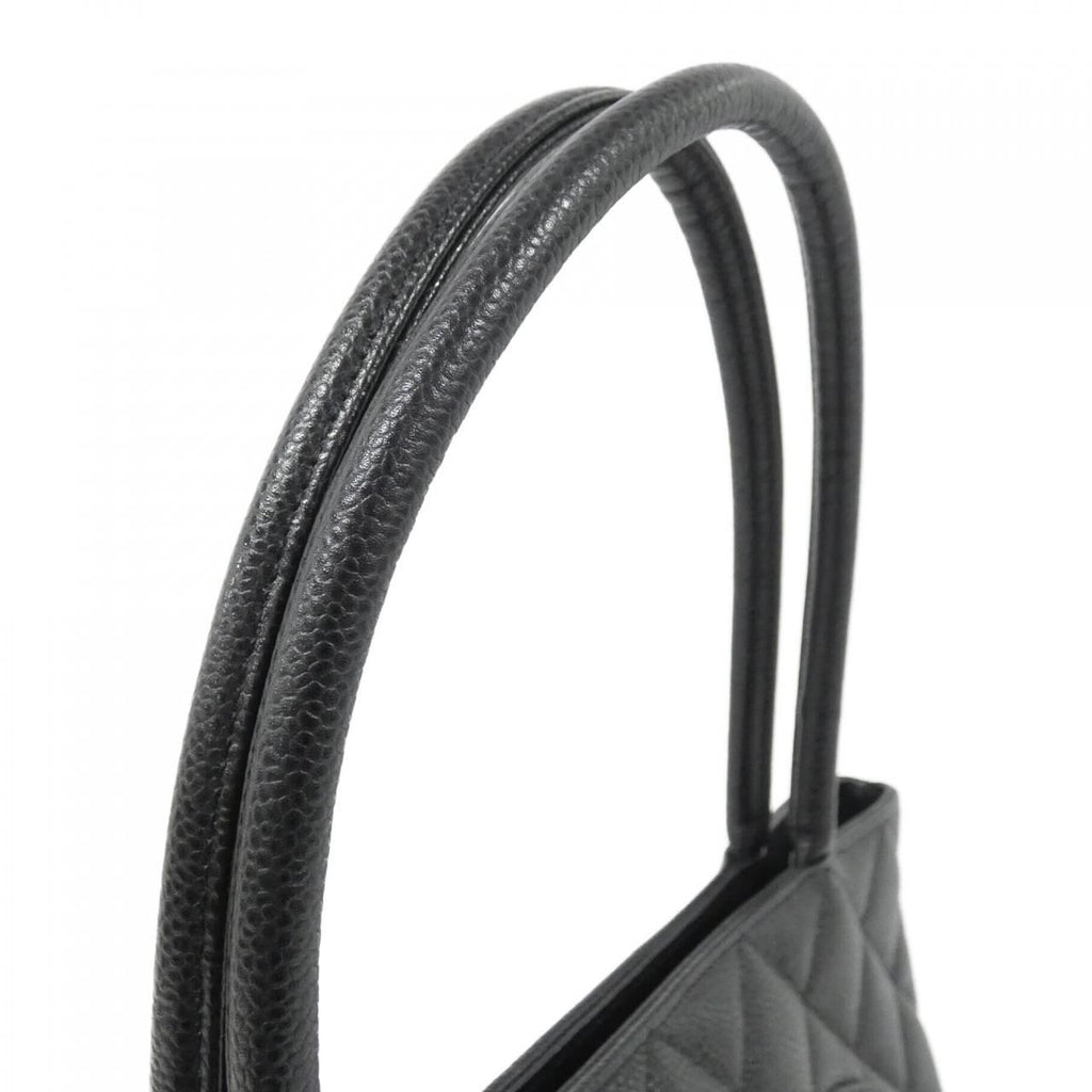 Chanel Vintage Bag Handbag Black — view 7