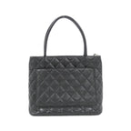 Chanel Vintage Bag Handbag Black — view 2