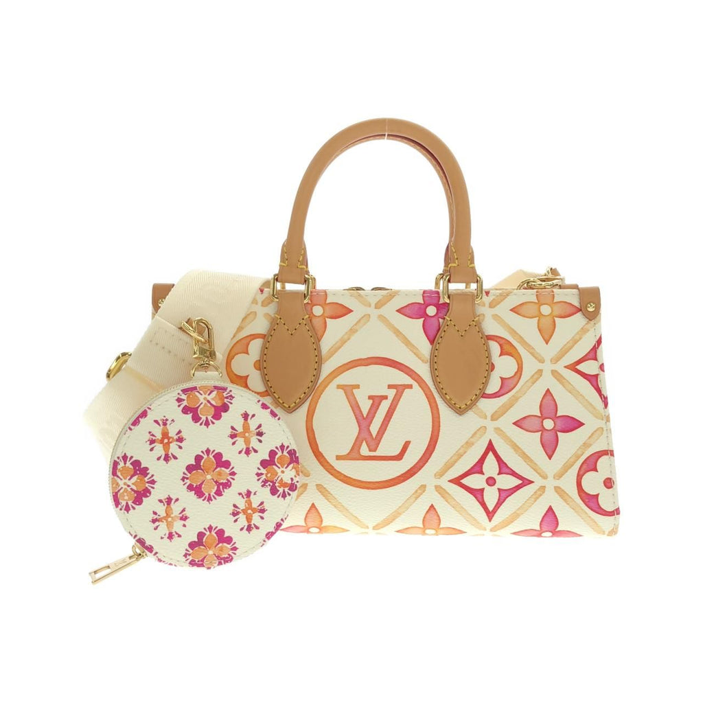 Louis Vuitton Monogram Tile On The Go East West