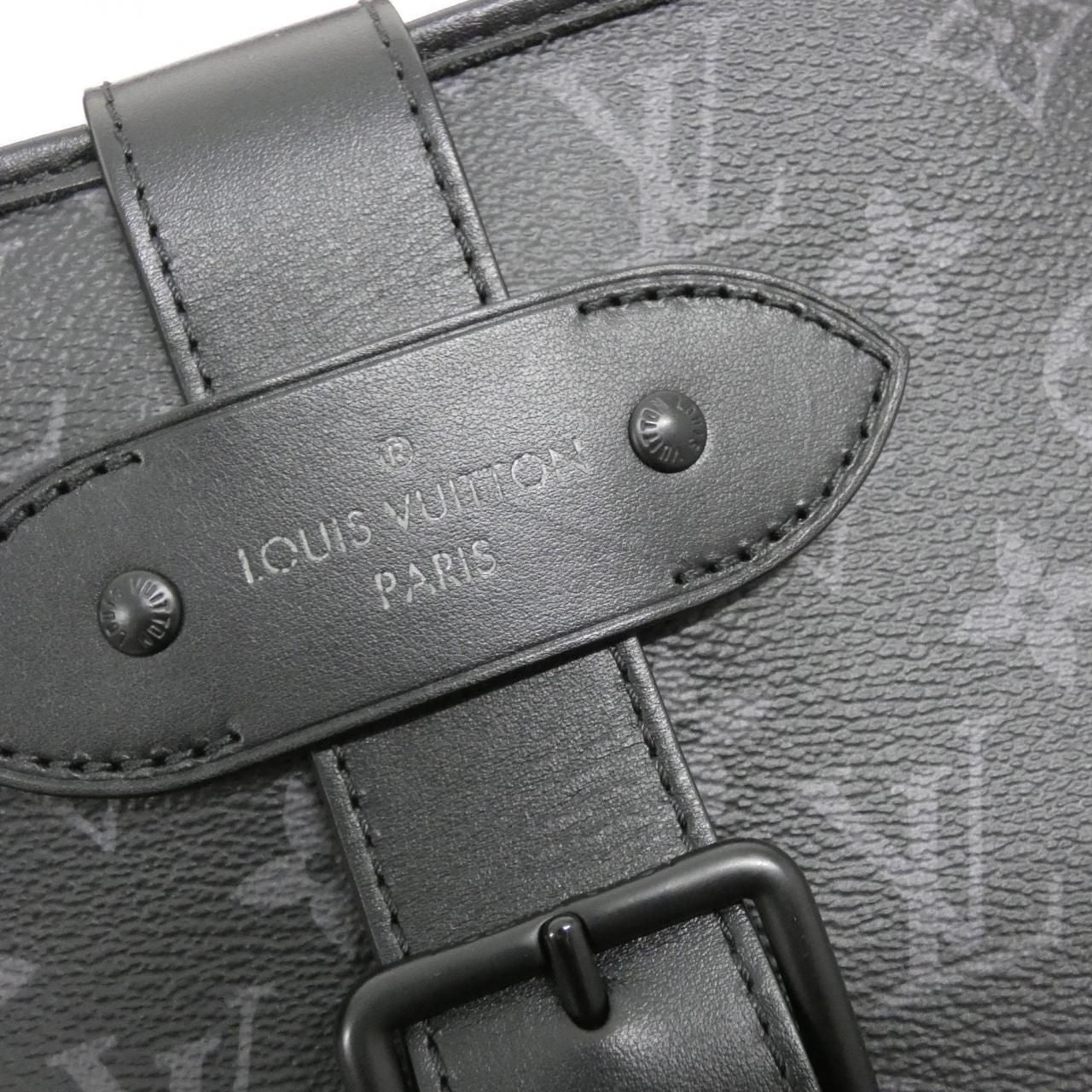 Louis Vuitton Monogram Eclipse Saumur — view 5