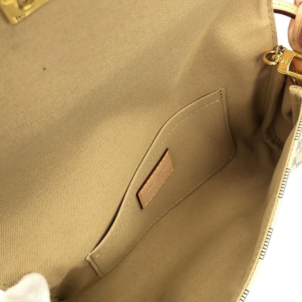 Louis Vuitton Damier Azur Favorite PM Shoulder — view 8