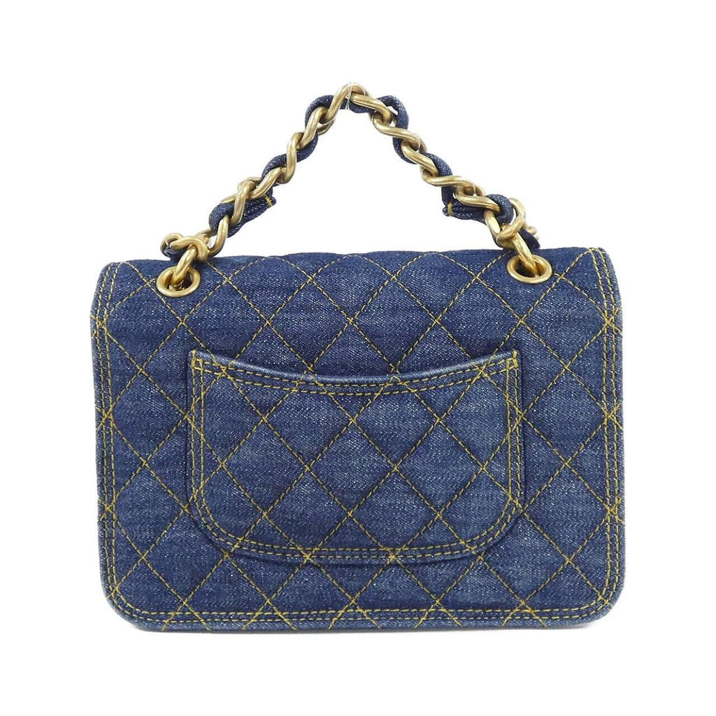 Chanel Bag Handbag Blue — view 2