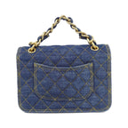 Chanel Bag Handbag Blue — view 2